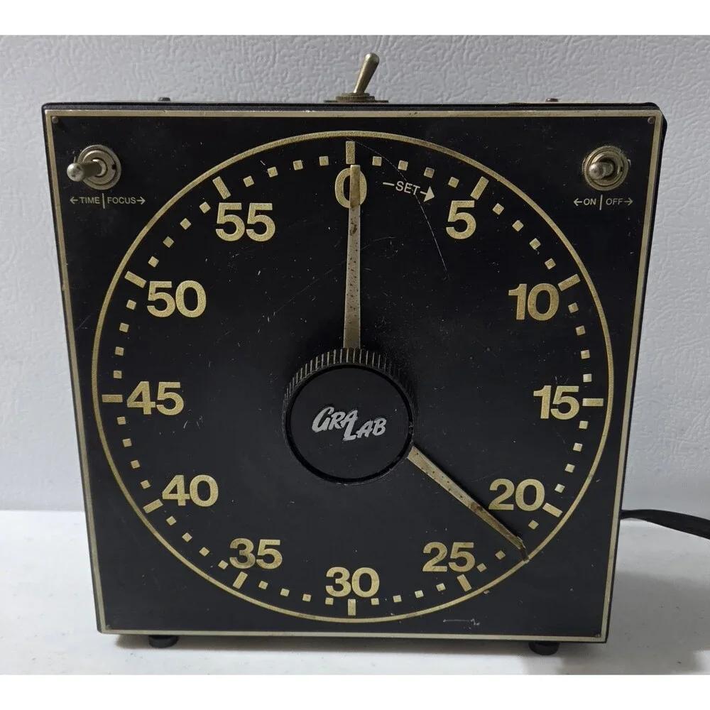 GraLab Model 300 60-Minute Darkroom Timer TESTED